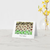 最高のウィズ空白のカード カード (黄色い花)