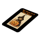 最高のウィッチハロウィーンフレキシブル磁石 マグネット (左側)