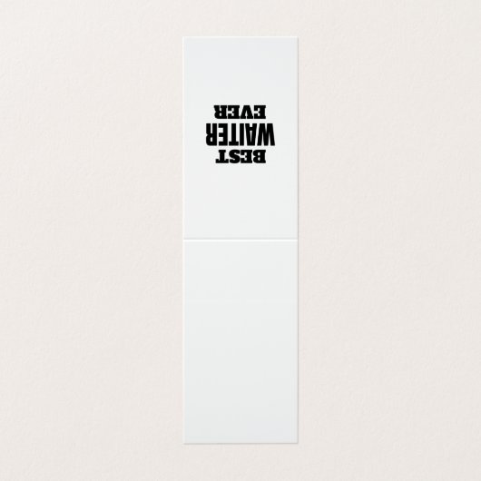 最高のウェイター 名刺 (外部フラット)