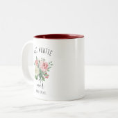 最高のウンティエバー水彩フローラカスタム ツートーンマグカップ (正面左)