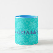 最高のエレガントモダンフローラ マグカップ (中央)