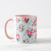 最高のエレガントモダンフローラ マグカップ (左)
