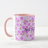 最高のエレガントモダンフローラ マグカップ (左)