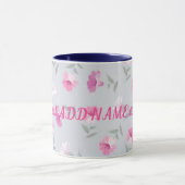 最高のエレガントモダンフローラ マグカップ (中央)