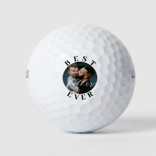 最高のエレガント父の日撮影をスクリプト化 ゴルフボール (正面)