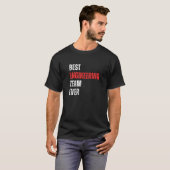 最高のエンジニアリングチーム Tシャツ (正面フル)