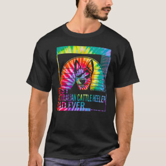 最高のオーストラリアン・キャトル・ドッグのお父さん Tシャツ