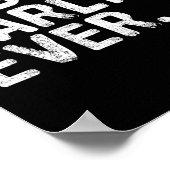 最高のカカジキ。面白い名前のジョーク入りギフト ポスター (角)