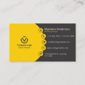 最高のカスタマイズプロフェッショナル 名刺 (正面)