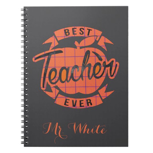 最高のカスタマイズ・写真ノート ノートブック (正面)