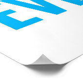 最高のカスタムカスタマイズヴィンテージレトロ文字 ポスター (角)