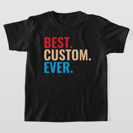 最高のカスタムカスタマイズヴィンテージレトロ文字 Tシャツ (レイダウン)