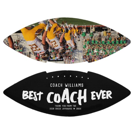 最高のカスタムコーチ今までモダンもカッコいいありがとう写真 アメリカンフットボール (パネル)