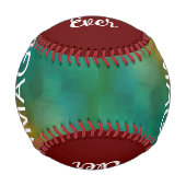 最高のカスタムパパテンプレートのアップロード写真 野球ボール (正面)