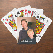 最高のカスタムパパ写真の白いスクリプト トランプ