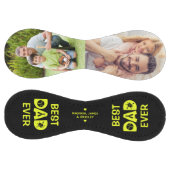 最高のカスタムパパ写真パーソナライズされた名Softb ソフトボール (パネル)