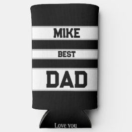 最高のカスタムミニマルパパお父さん日ギフト スリム缶クーラー