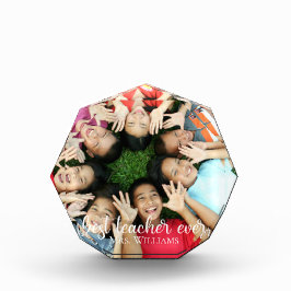 最高のカスタム先生が授業から贈る贈り物 フォトブロック