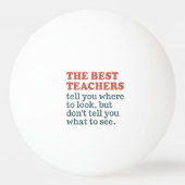 最高のカスタム先生モノグラム卓球 卓球ボール (裏面)