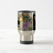 最高のカスタム写真コラージュ トラベルマグ (中央)