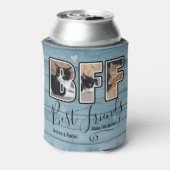 最高のカスタム友達が人生をより良い写真に 缶クーラー (缶裏面)