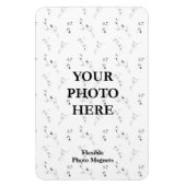 最高のカスタム文字ログ柔軟なフォトマグネット マグネット (縦)