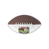 最高のカスタム祖父の写真コラージュ アメリカンフットボール (正面)