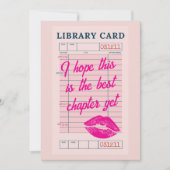 最高のカスタム第2章かわいいブックギフト シーズンカード (正面)