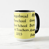 最高のカスタムSchool Coffee Mug 15oz By EditorsPick マグカップ (正面右)