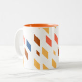 最高のカラフルお願い ツートーンマグカップ (正面左)