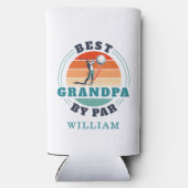 最高のガルパバイパーレトロゴパーソナライズされたリン スリム缶クーラー (裏面)