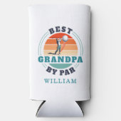 最高のガルパバイパーレトロゴパーソナライズされたリン スリム缶クーラー (正面)