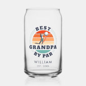 最高のガルパ退職したゴルフパパレトロカスタム ガラス缶 (正面)