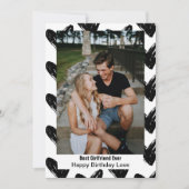 最高のガールファイルオンエバーハッピーバースデーラブフォト シーズンカード (正面)