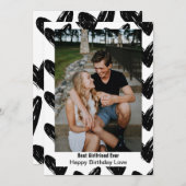 最高のガールファイルオンエバーハッピーバースデーラブフォト シーズンカード (正面/裏面)