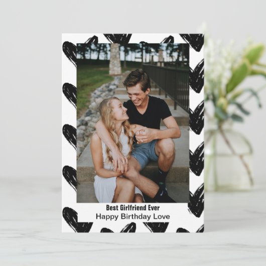 最高のガールファイルオンエバーハッピーバースデーラブフォト シーズンカード (スタンド正面)