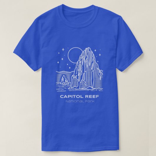 最高のキャピトルリーフ国立公園 Tシャツ (デザイン正面)