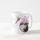 最高のギィ！家族写真ハミングバードコーヒー コーヒーマグカップ (正面右)