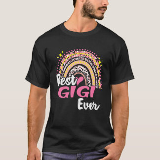最高のギイエバおもしろいンピンクヒョウ虹マザーズ Tシャツ