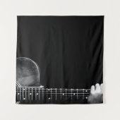 最高のギタリストへのプレゼント タペストリー (正面(横))
