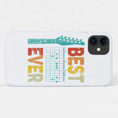 最高のギターパパだってコード最強のパパギターTシャツ Case-Mate iPhoneケース (裏面(横))