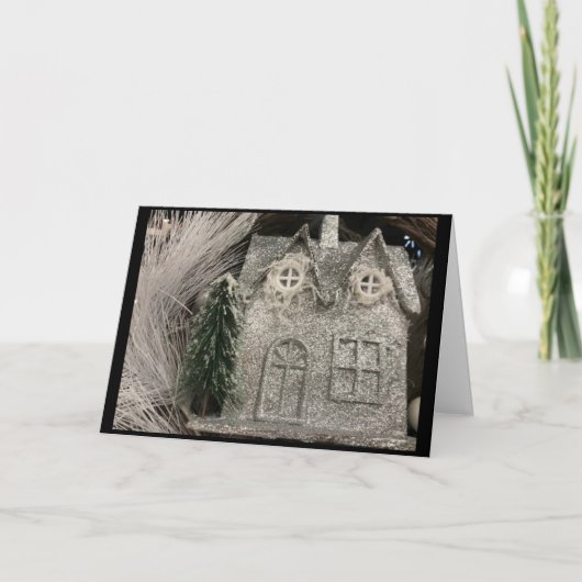 *最高のギフトは私の人生であなたを持っている*クリスマス カード (正面)