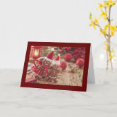 *最高のギフトは私の人生であなたを持っている*クリスマス カード (黄色い花)