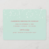 最高のギフトエバグランジタイポグラフィ新生児5 Photo 案内状 (裏面)