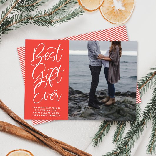 最高のギフトエバーベビー妊娠休暇の写真 シーズンカード