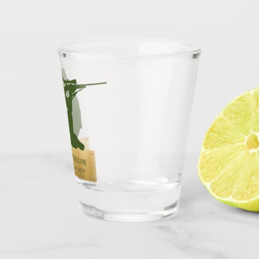 最高のギフトパーソナライズされたで ショットグラス (右)