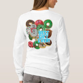 最高のギフト!クリスマスドーナツ Tシャツ (裏面)