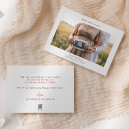 最高のギフトEver Ultrasound妊娠ホリデーカード シーズンカード