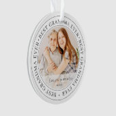 最高のクラシックGranda Everモダンの写真 オーナメント (正面)