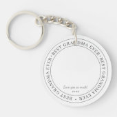 最高のクラシックGranda Everモダンの写真 キーホルダー (正面)